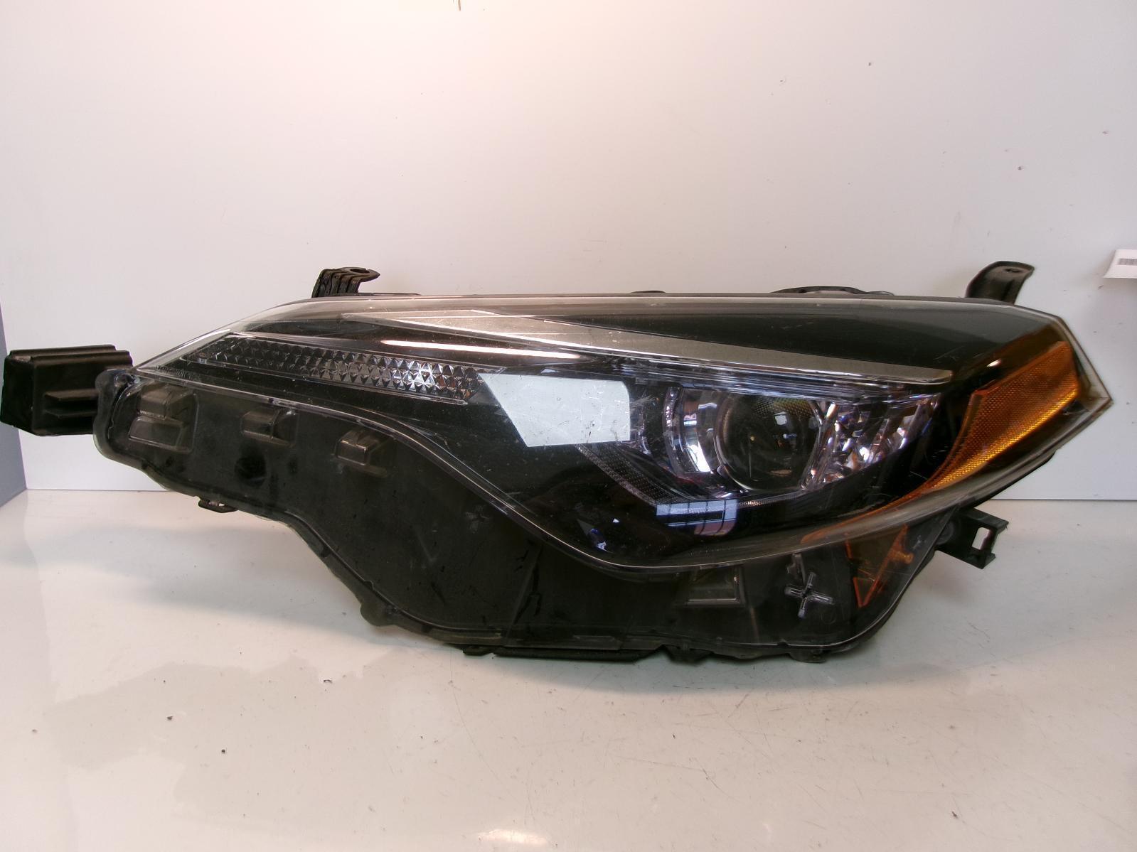 2017 2018 Toyota Corolla Driver Lh Bi Led Headlight OEM