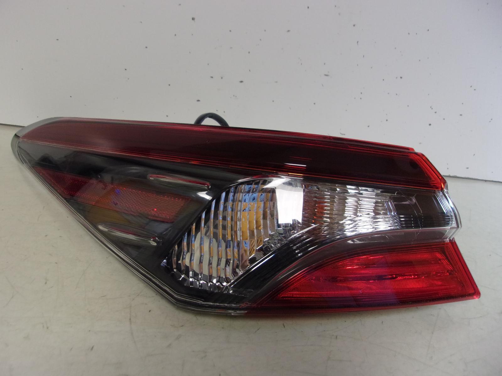 Fits 2021 - 2024 Toyota Camry Driver Lh Outer Tail Light W/ Black Trim-  CAPA