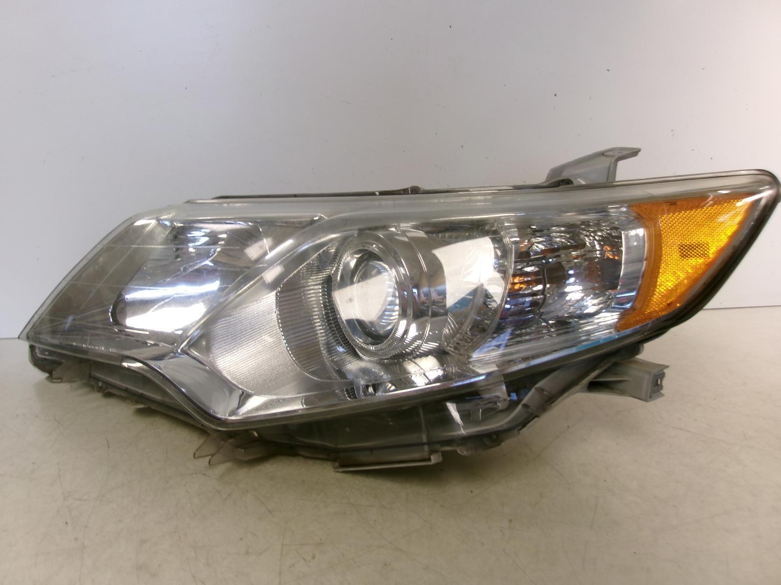 2012 2013 2014 Toyota Camry Driver Lh Halogen Chrome Headlight OEM