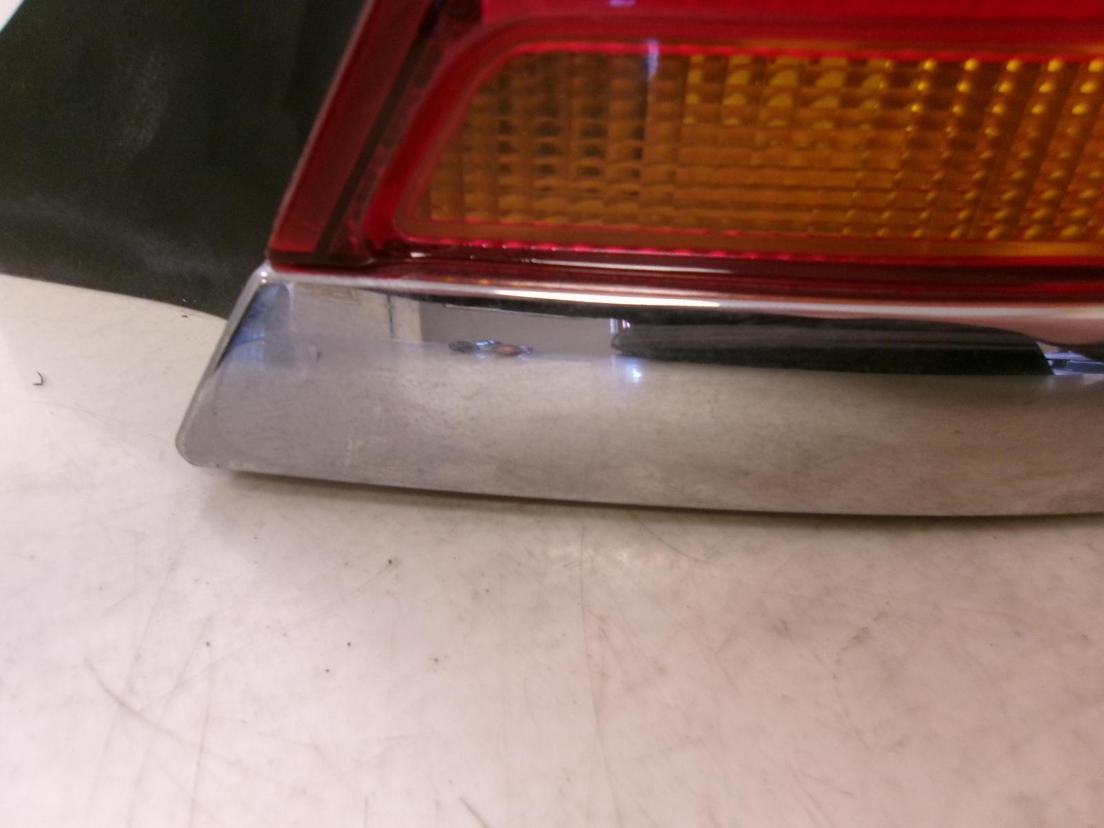 2001 2002 2003 Ford Crown Victoria Passenger Rh Outer Chrome Trim Tail Light OEM - 0