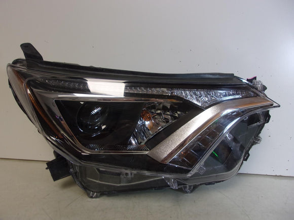 Fits 2016 2017 2018 Toyota Rav4 Passenger Rh Halogen Headlight by Eagle Eyes