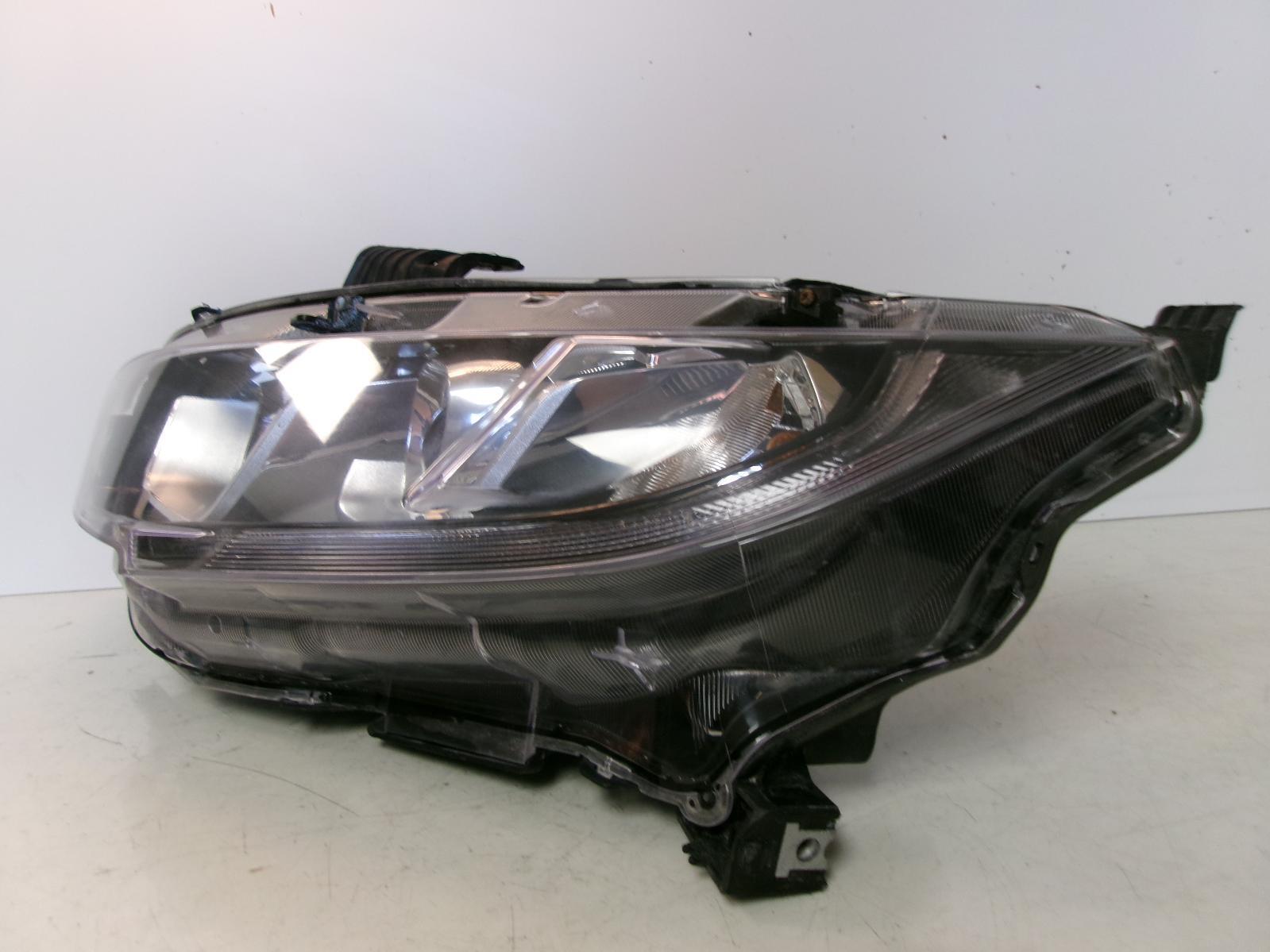 2016 Honda Civic Driver Lh Halogen Headlight OEM