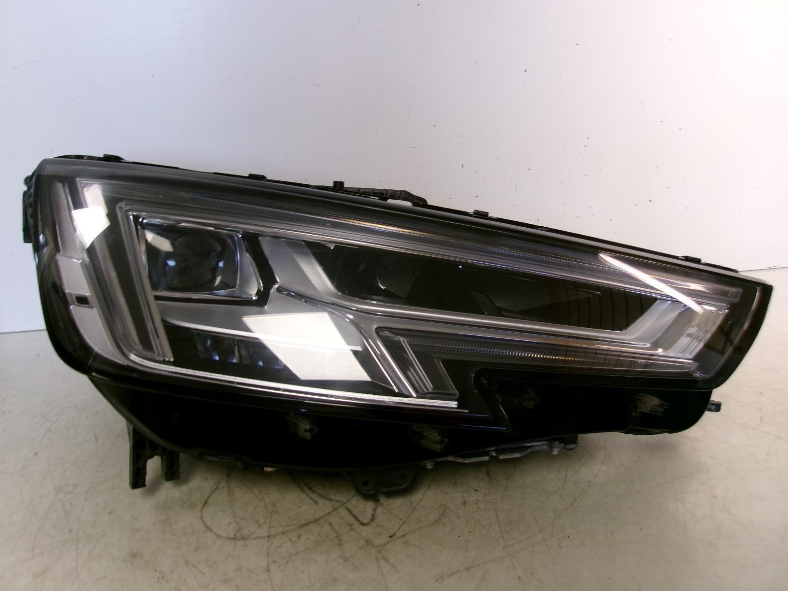 2017 Audi A4 Passenger RH Led Headlight OEM