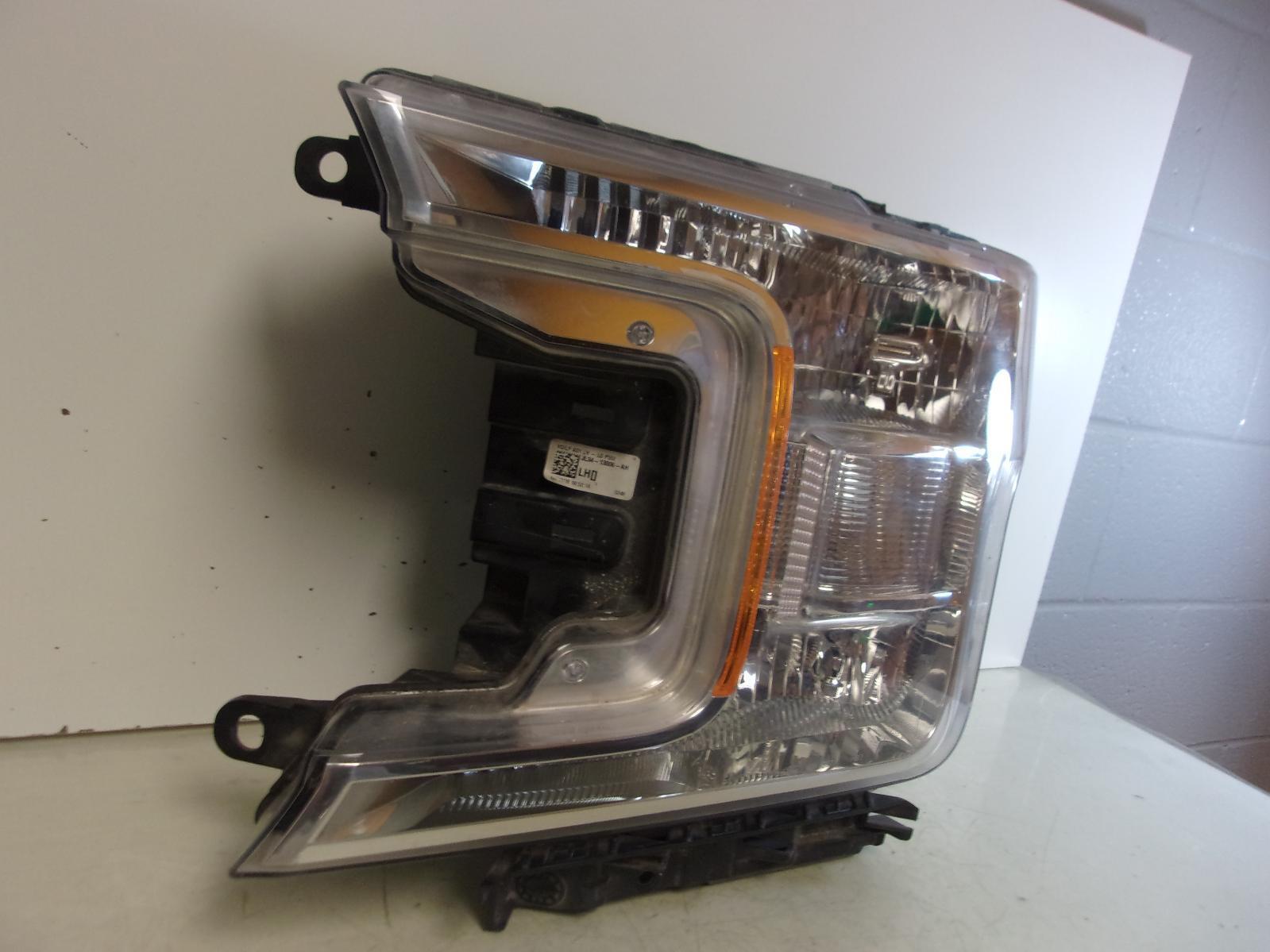 2018 2019 2020 Ford F150 Driver Lh Halogen Chrome Trim Headlight OEM - 0