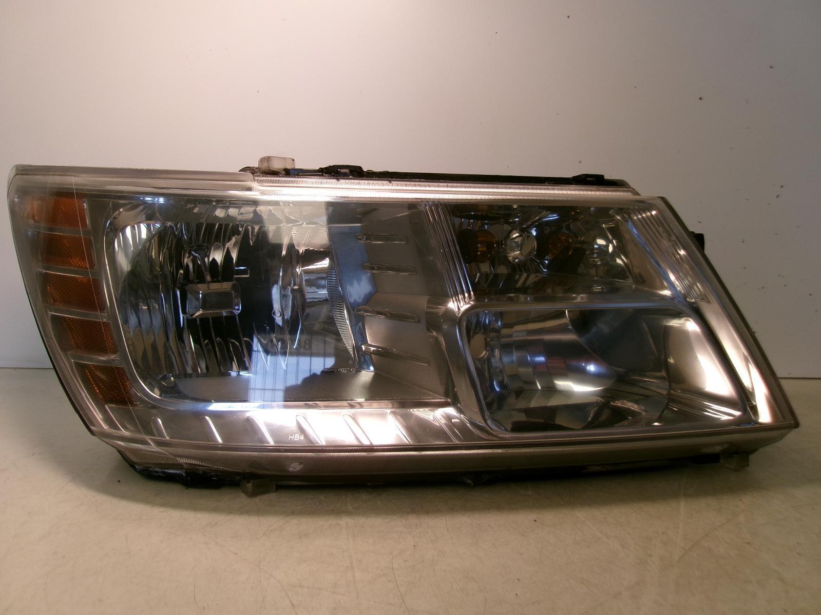 2009 - 2020 Dodge Journey Passenger Rh Halogen Chrome Headlight OEM