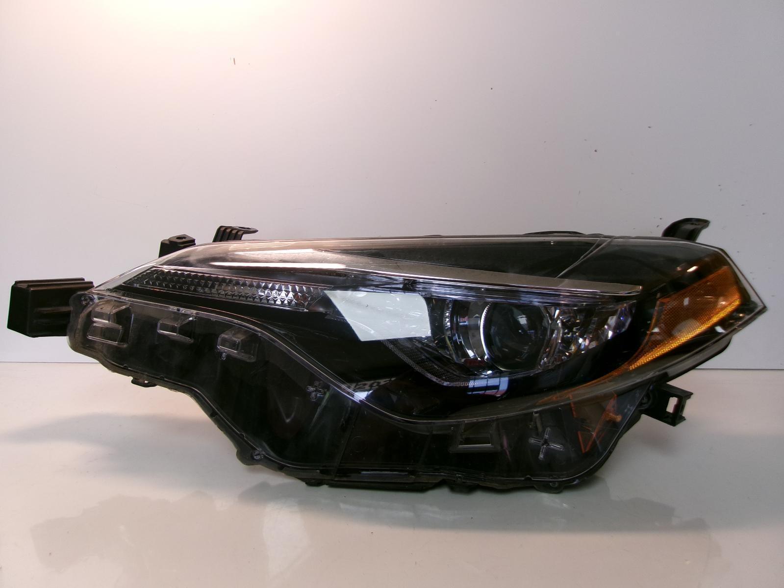 2017 2018 Toyota Corolla Driver Lh Bi-led Headlight OEM