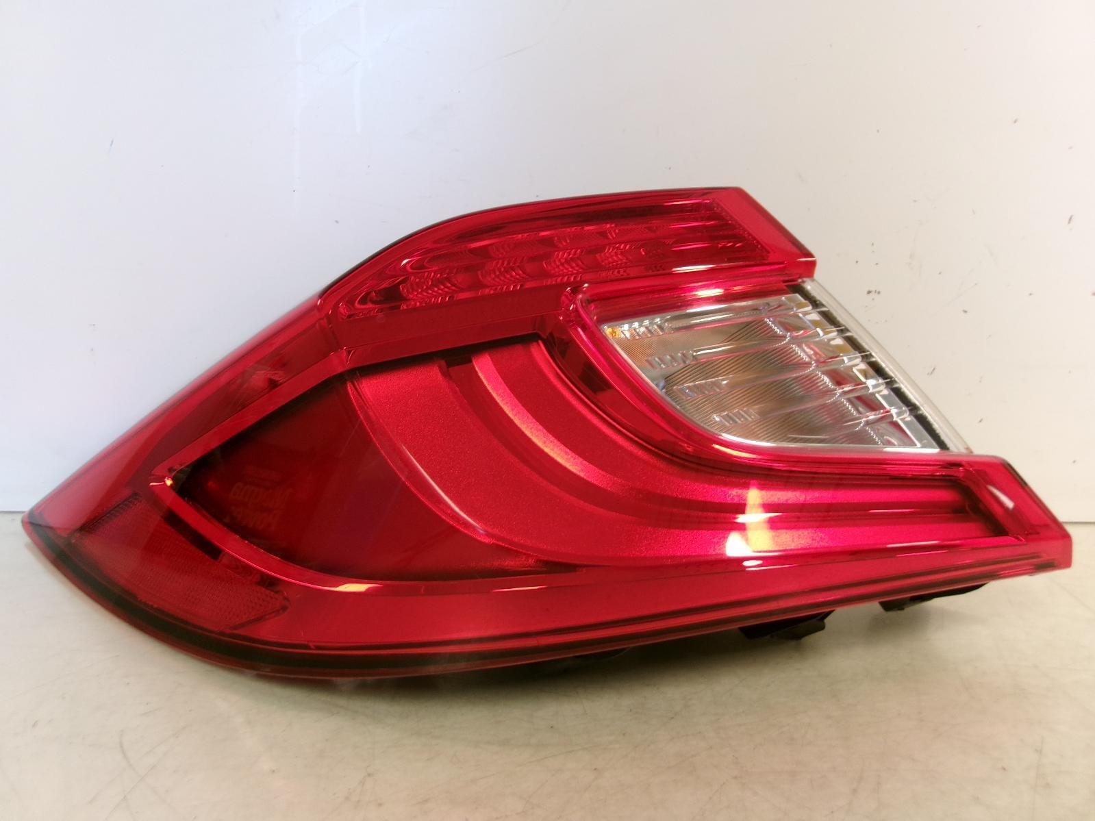 2019 - 2022 Honda Accord Driver Lh Outer Led Tail Light OEM