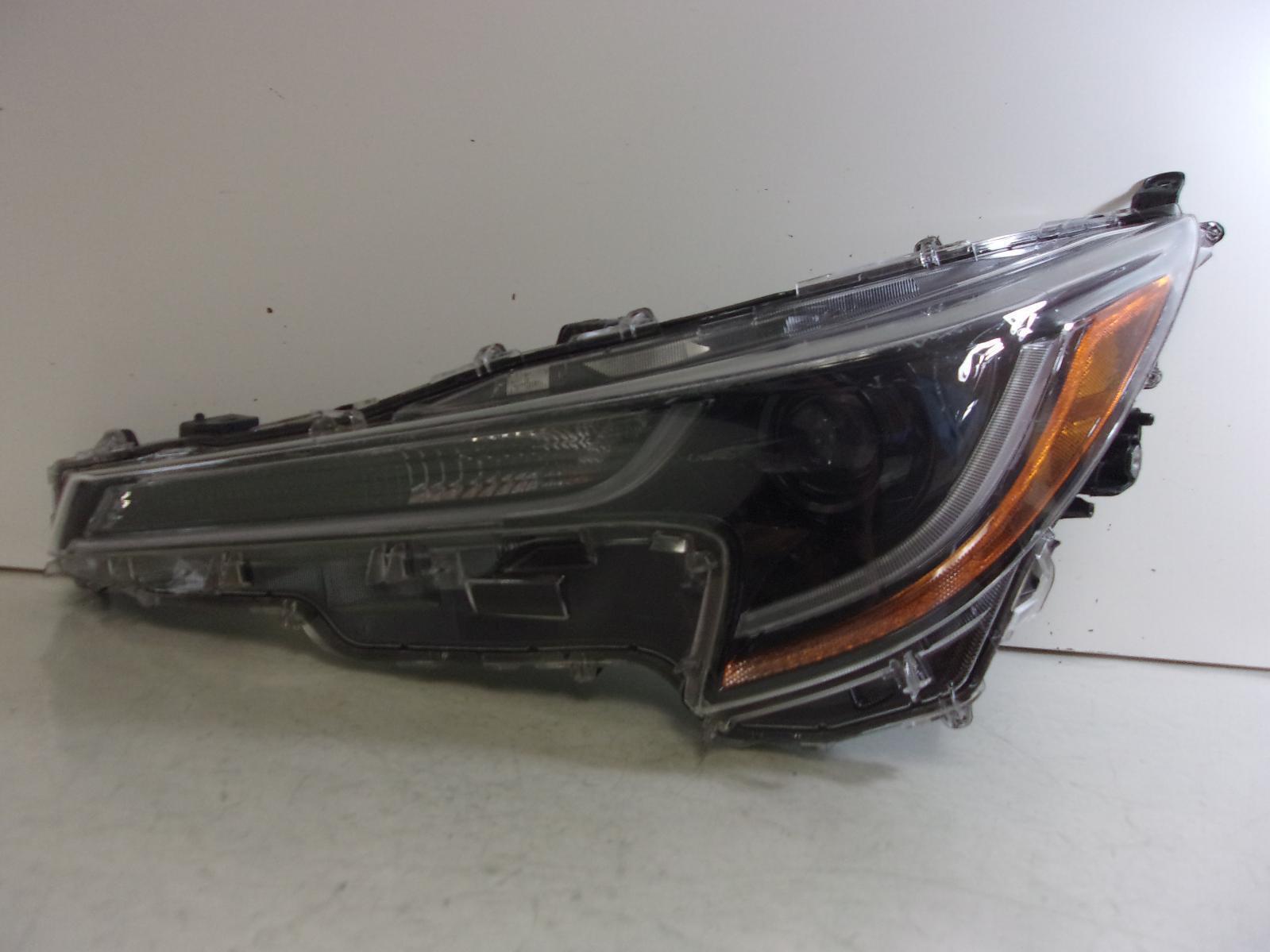 2020 2021 2022 Toyota Corolla Sedan Driver Lh Single Beam Led Headlight OEM