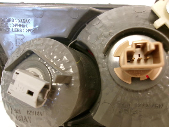 2006 2007 2008 Mazda 6 Hatchback Chrome Passenger Rh Inner Lid Tail Light OEM