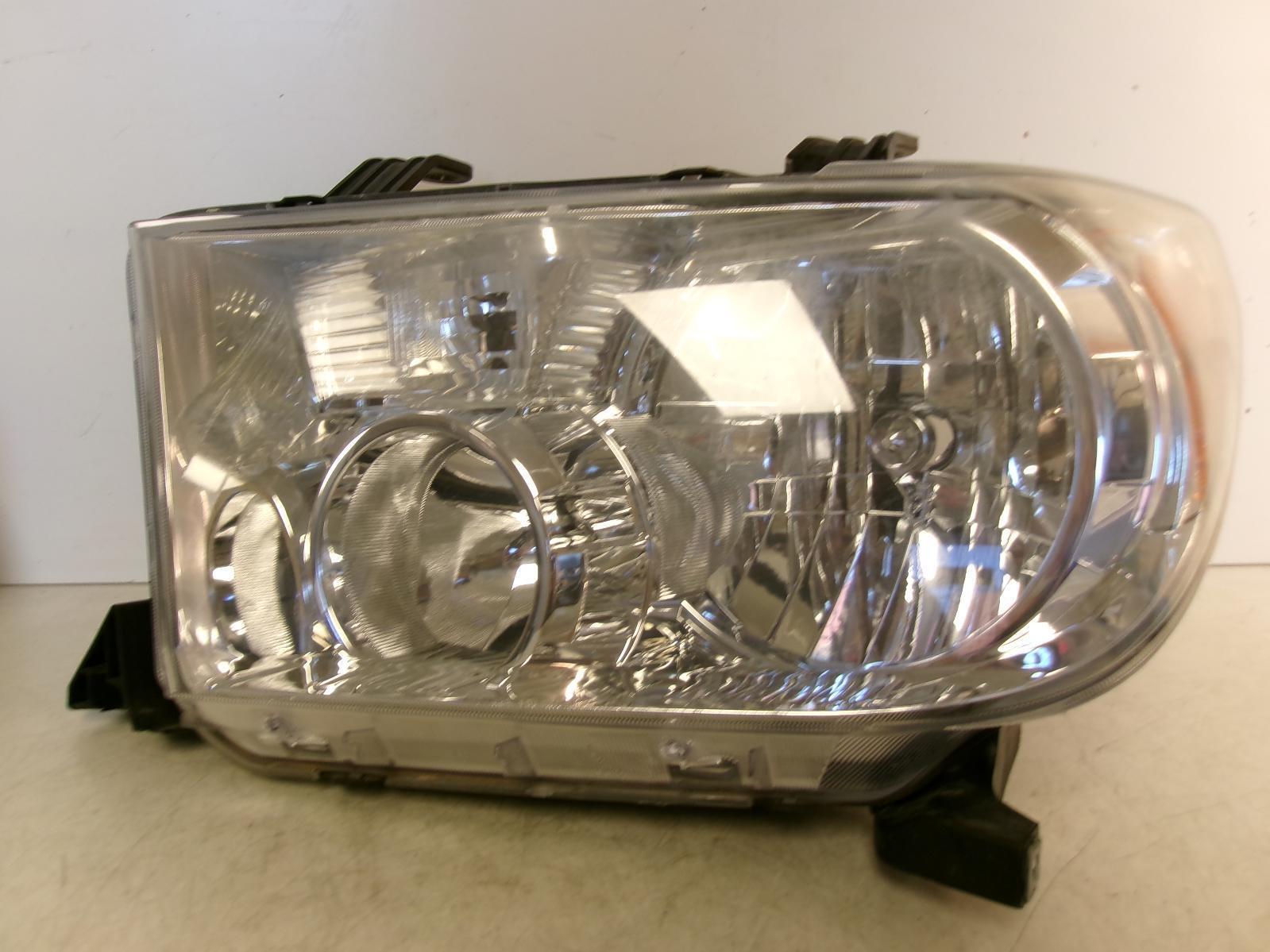 2008 - 2017 Toyota Sequoia Driver Lh Halogen Headlight OEM