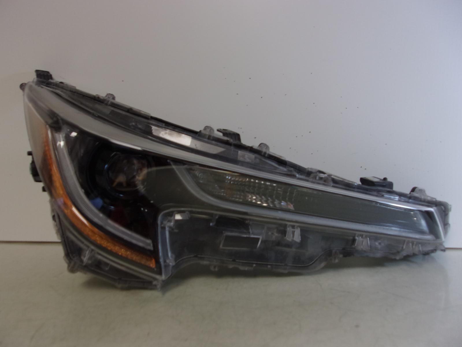 2020 2021 2022 Toyota Corolla Sedan Passenger RH Single Beam LED Headlight OEM