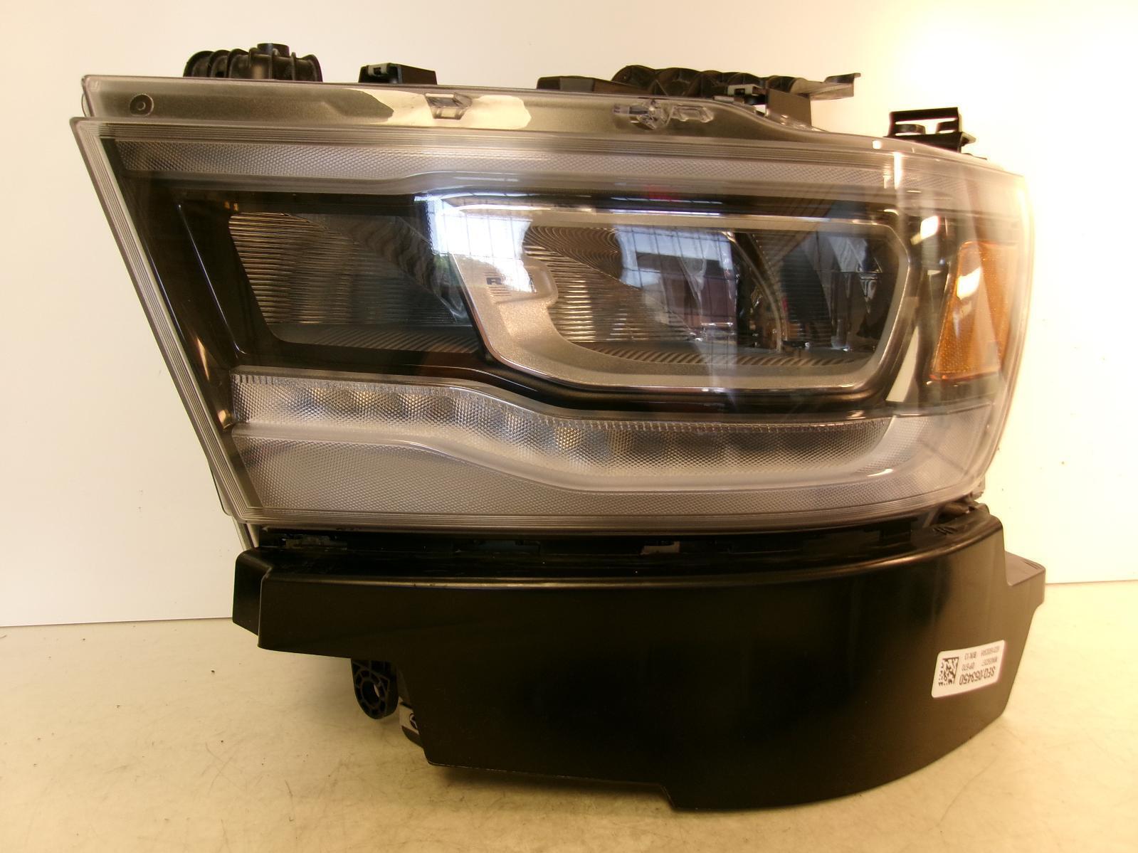 2019 - 2023 Dodge Ram 1500 Driver Lh Chrome Reflector Led Headlight OEM