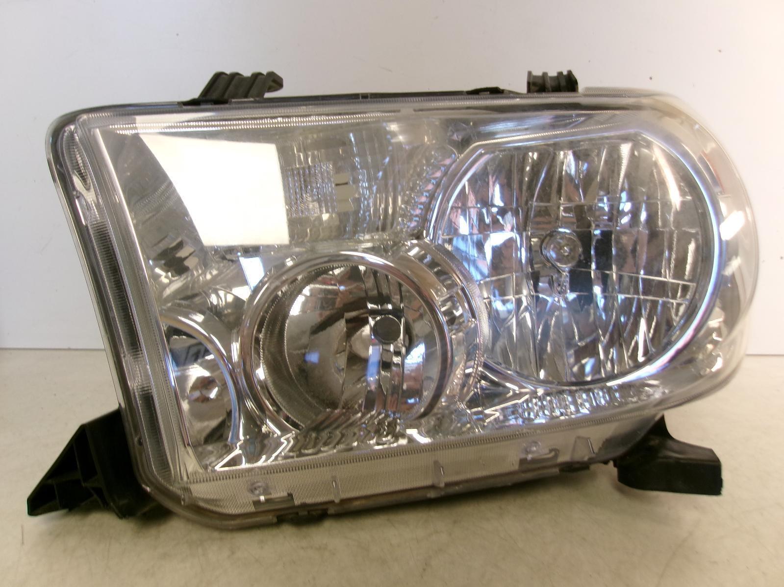 2008 - 2017 Toyota Sequoia Driver Lh Halogen Headlight OEM - 0