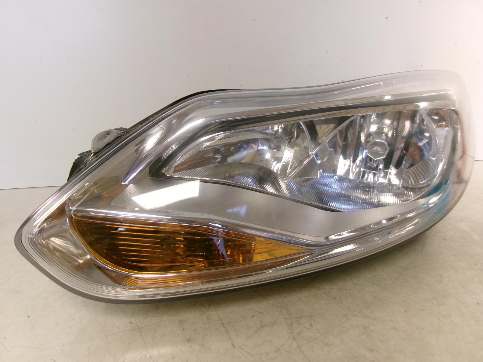 2013 2014 Ford Focus Driver Lh Halogen Chrome Headlight OEM