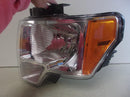Fits 2009 - 2014 Ford F150 Driver LH Halogen Headlight w/ Bright Trim - Capa-2