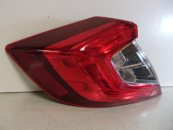 2016 2017 2018 2019 2020 2021 Honda Civic Sedan Driver Outer Tail Light OEM