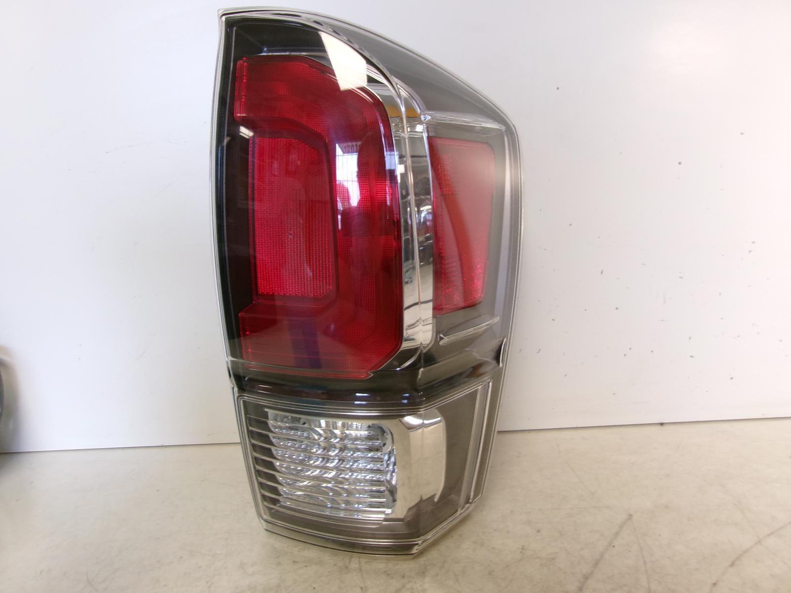 2016 2017 2018 2019 Toyota Tacoma Passenger RH Outer Chrome Trim Tail Light OEM