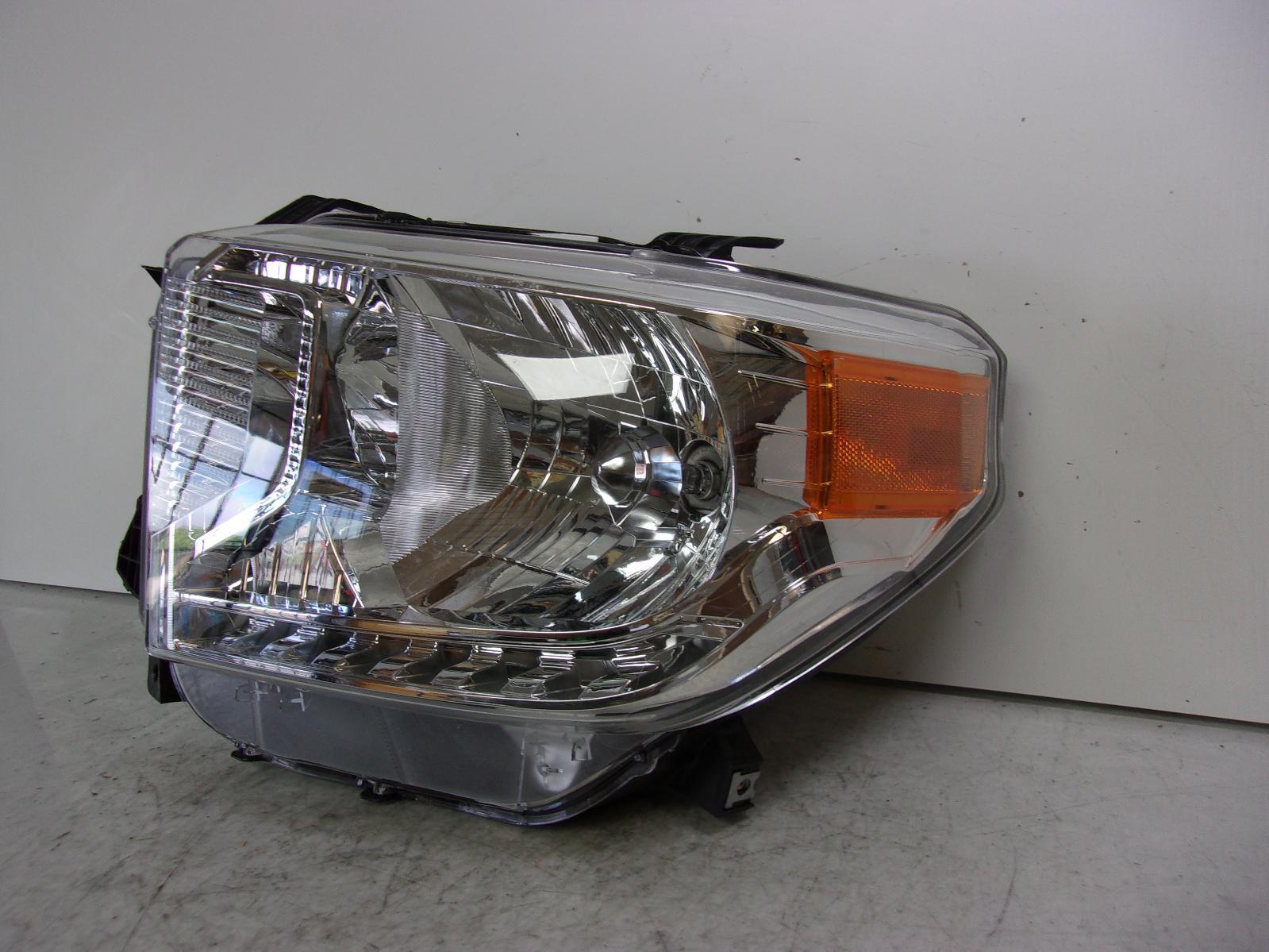 Fits 2014 2015 2016 2017 Toyota Tundra Driver LH Headlight by TYC - CAPA - 0