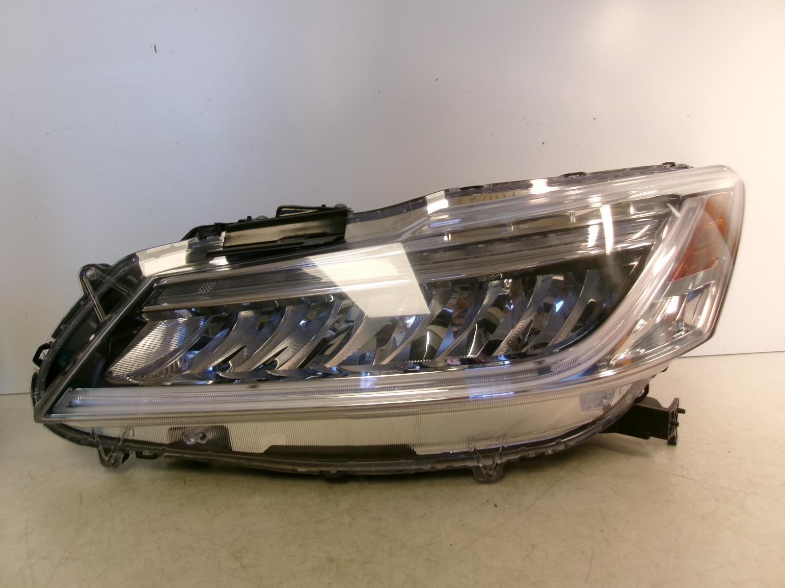 2016 2017 Honda Accord Sedan Driver Lh Led Chrome Headlight OEM