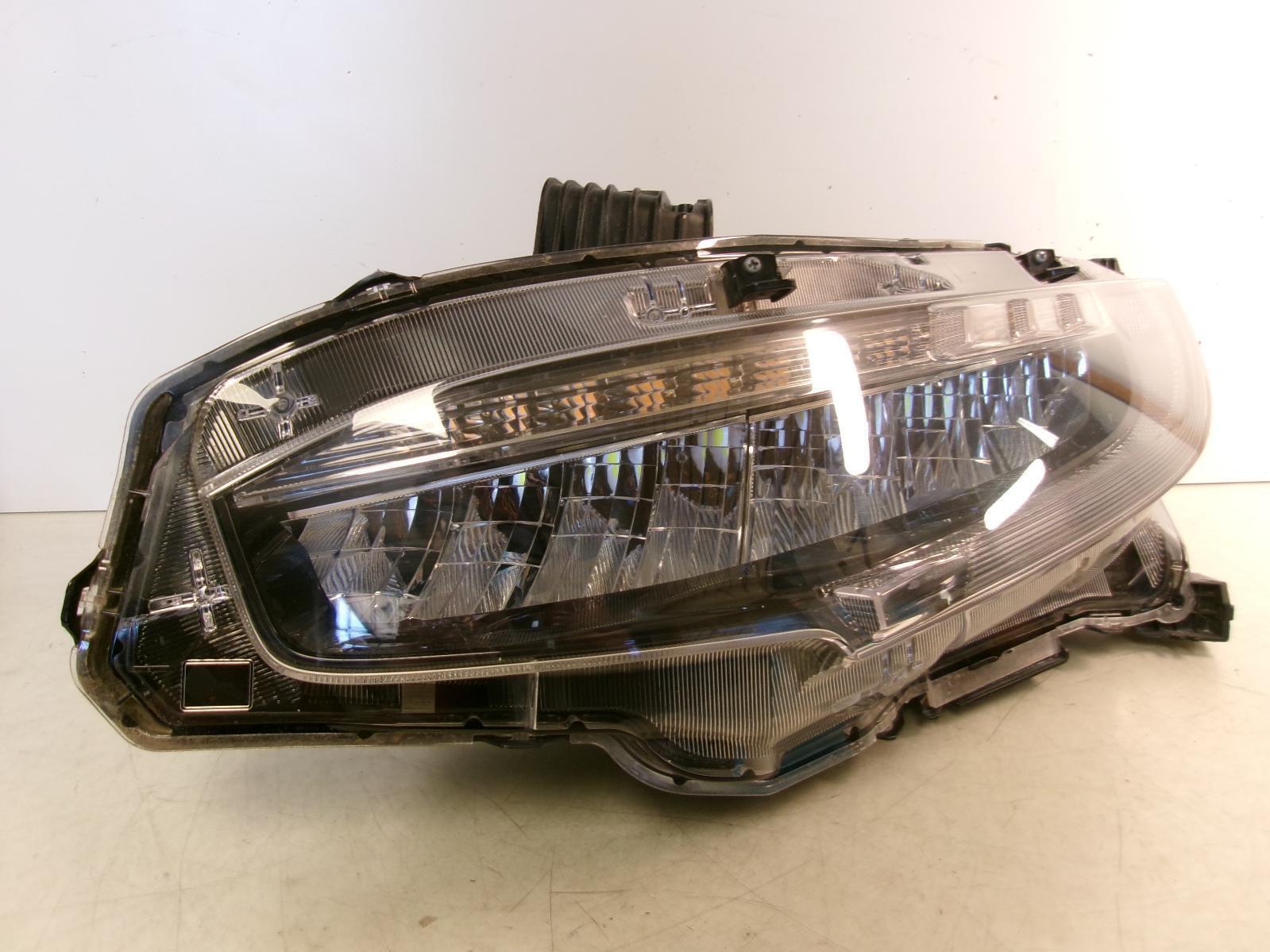 2016 2017 Honda Civic Driver Lh LED Headlight OEM