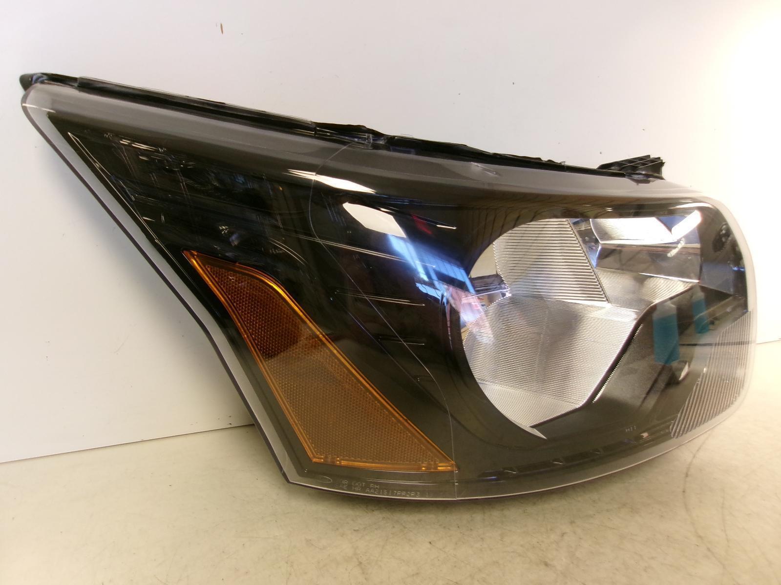 2015 - 2019 Ford Transit Passenger Rh Halogen Black Trim Headlight OEM - 0