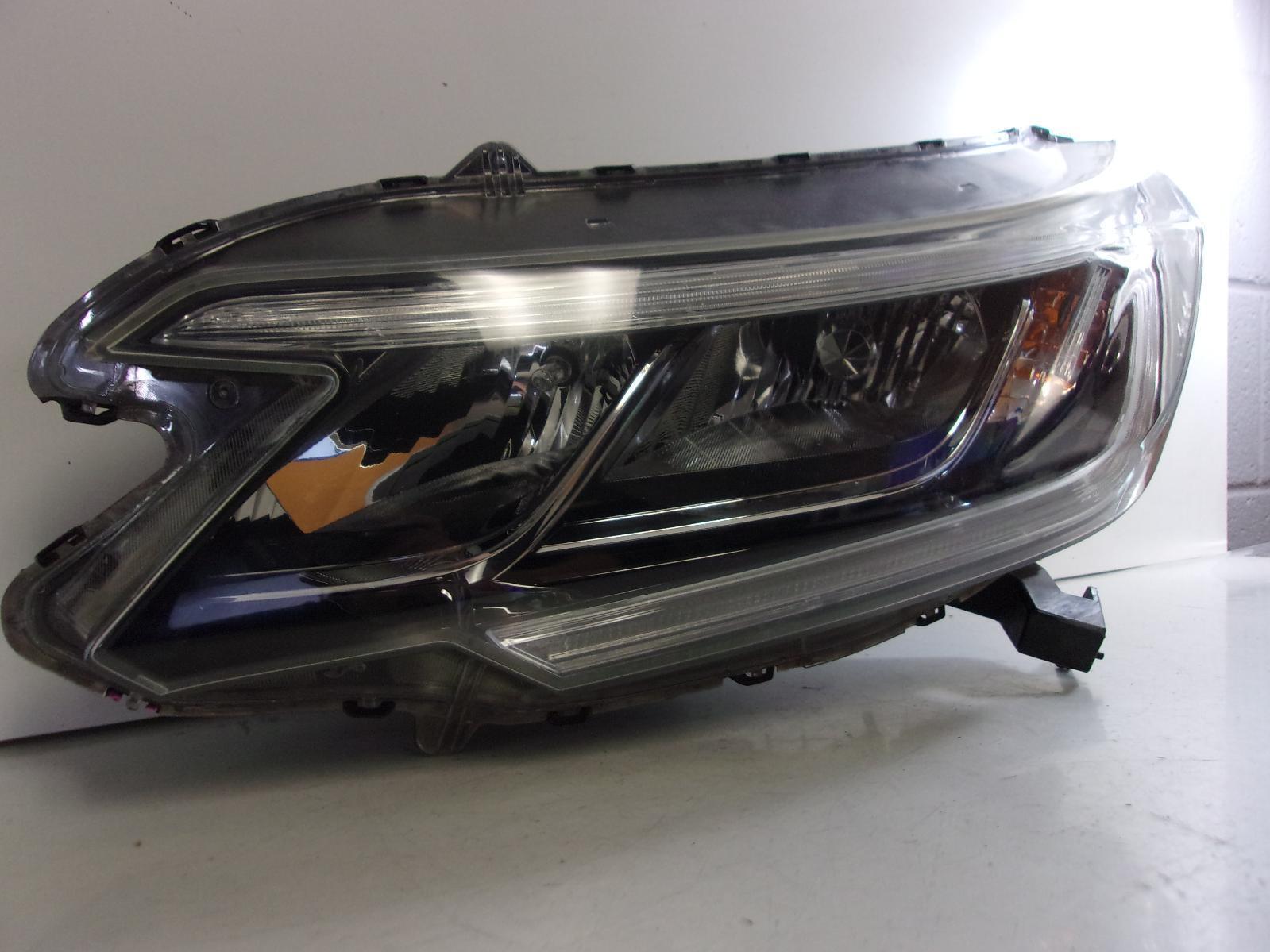 2015 2016 Honda Cr-v Driver Lh Halogen Headlight With LED DRL OEM - 0