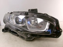 2018 Honda Civic Passenger Rh Halogen Headlight W/ Led Drl Oem-3