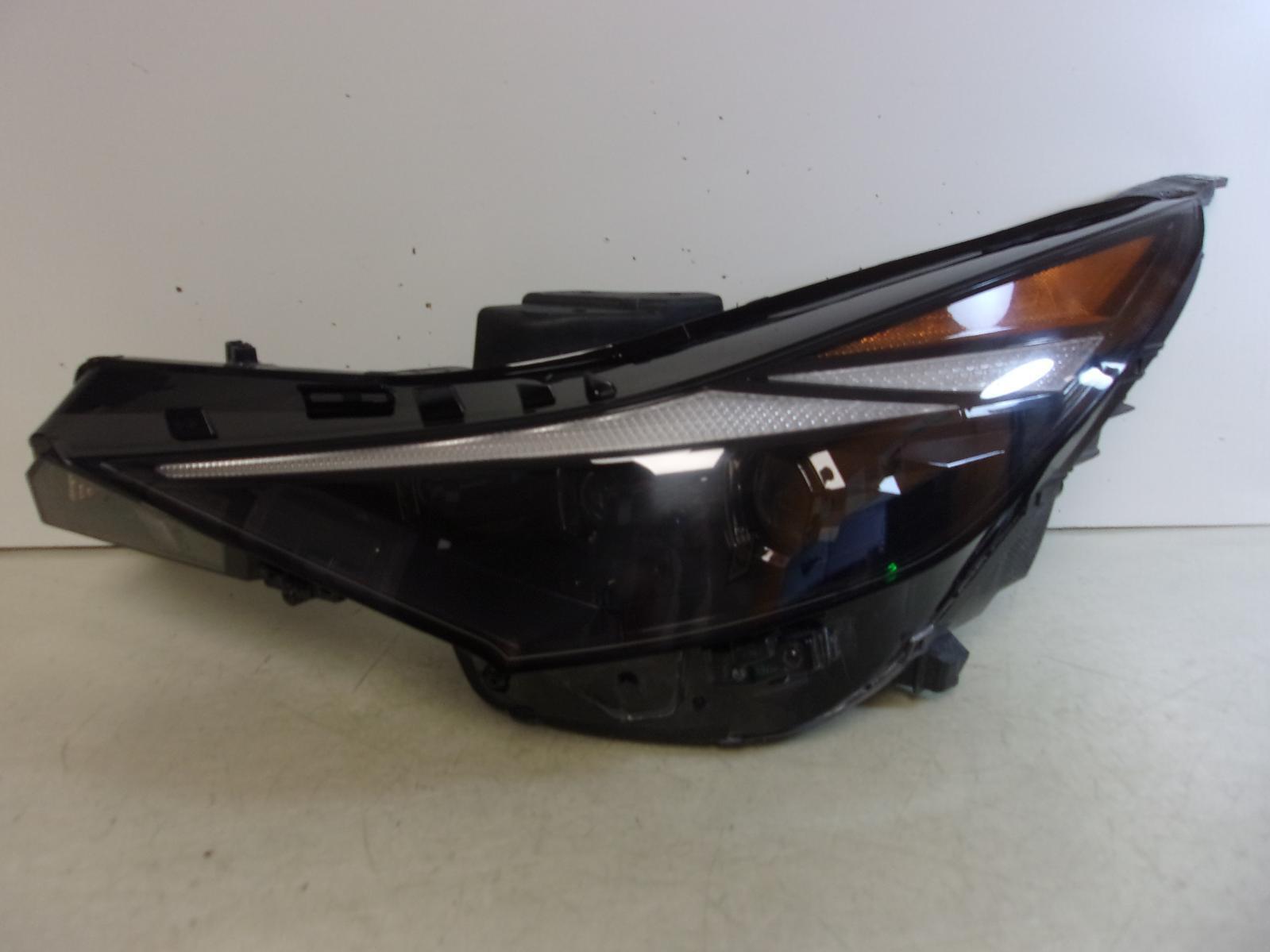 HYUNDAI ELANTRA L Headlamp Korea built, LED, w/o sport package; L. 22 23