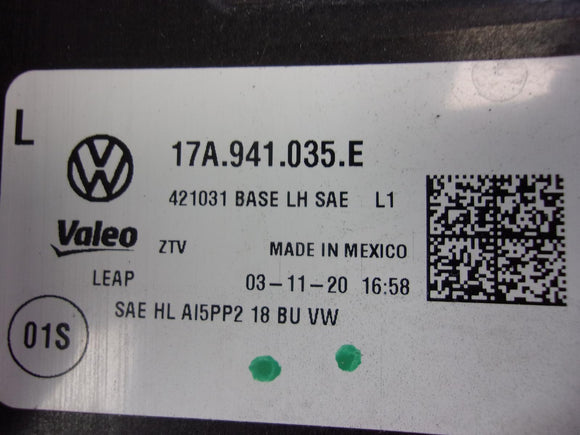 2019 2020 2021 2022 Volkswagen Jetta Driver Lh Led Reflector Headlight OEM