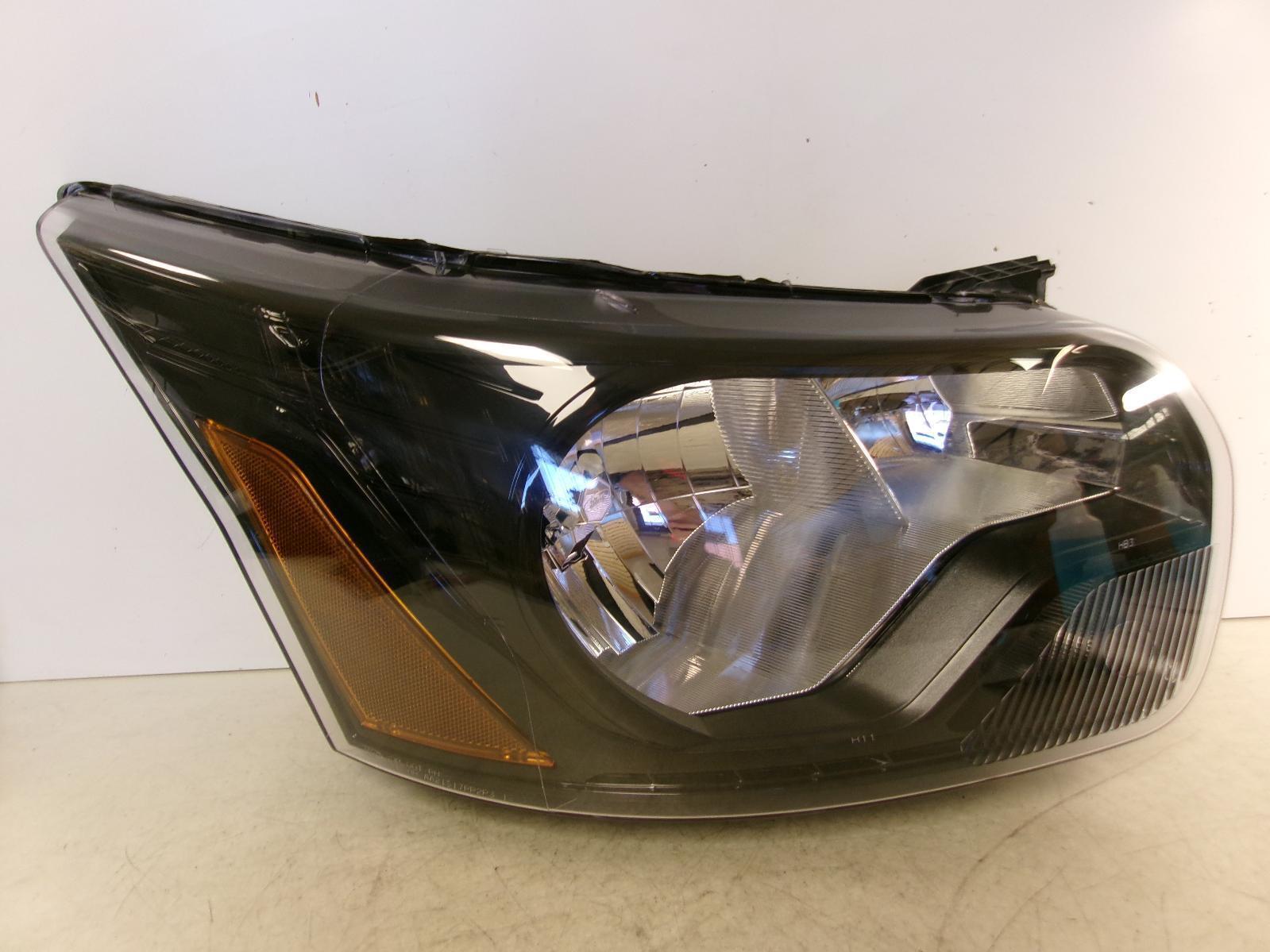 2015 - 2019 Ford Transit Passenger Rh Halogen Black Trim Headlight OEM