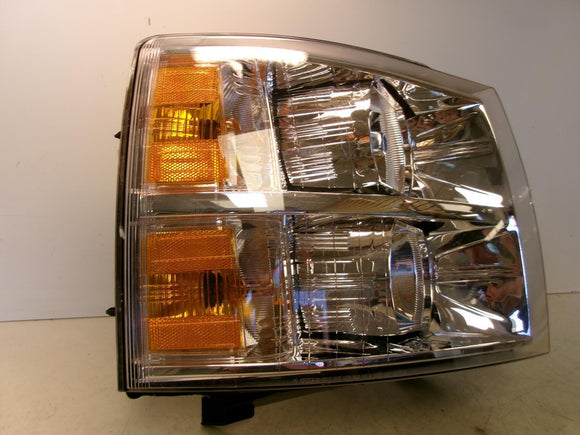 Fits 2008 - 2013 Chevrolet Silverado 1500 2500 3500 Passenger Halogen Headlight