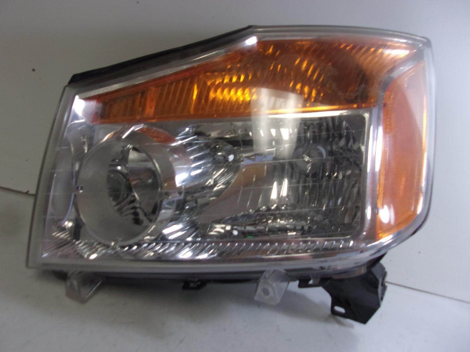 2008 - 2015 Nissan Titan Driver Lh Halogen Headlight OEM