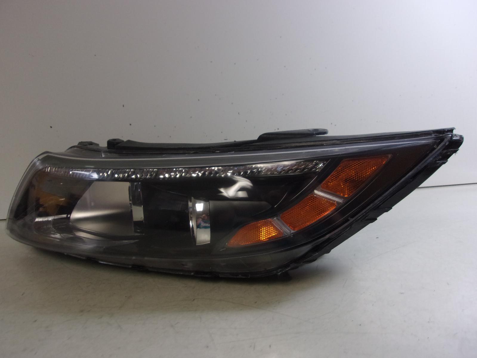 Fits 2014 2015 Kia Optima Driver Lh Halogen Headlight W/ Led Accents By Depo