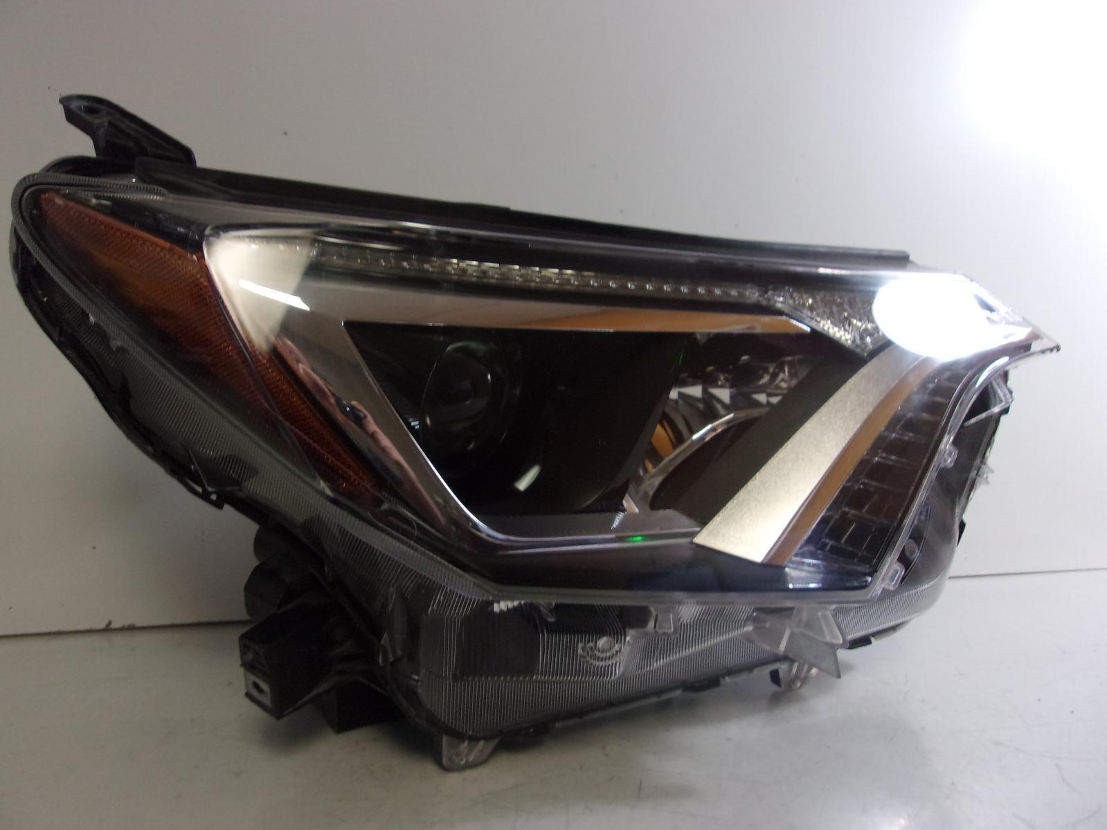 2016 2017 2018 Toyota Rav4 Passenger Rh Halogen Headlight OEM - 0