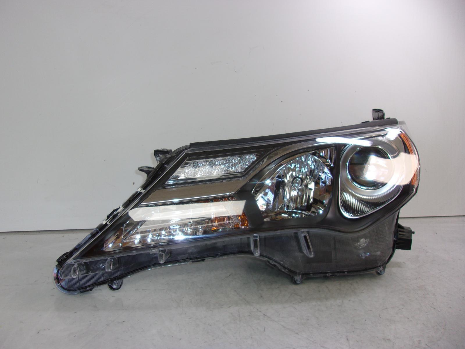 Fits 2013 2014 2015 Toyota Rav4 Driver Lh Halogen Headlight - CAPA - 0