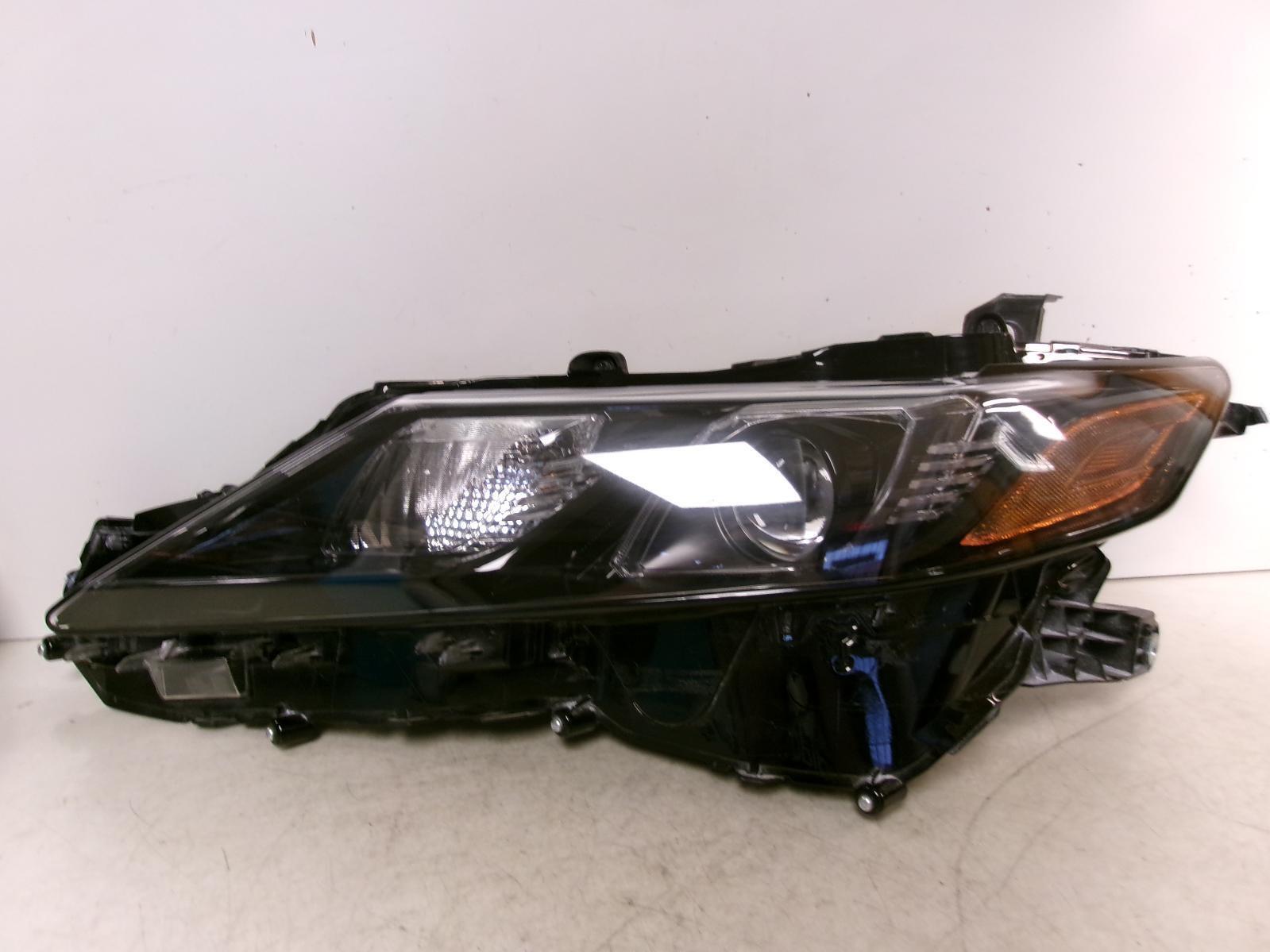 2020 2021 2022 2023 Toyota Camry Driver Lh Bi Led Headlight W/ Black Trim Oem