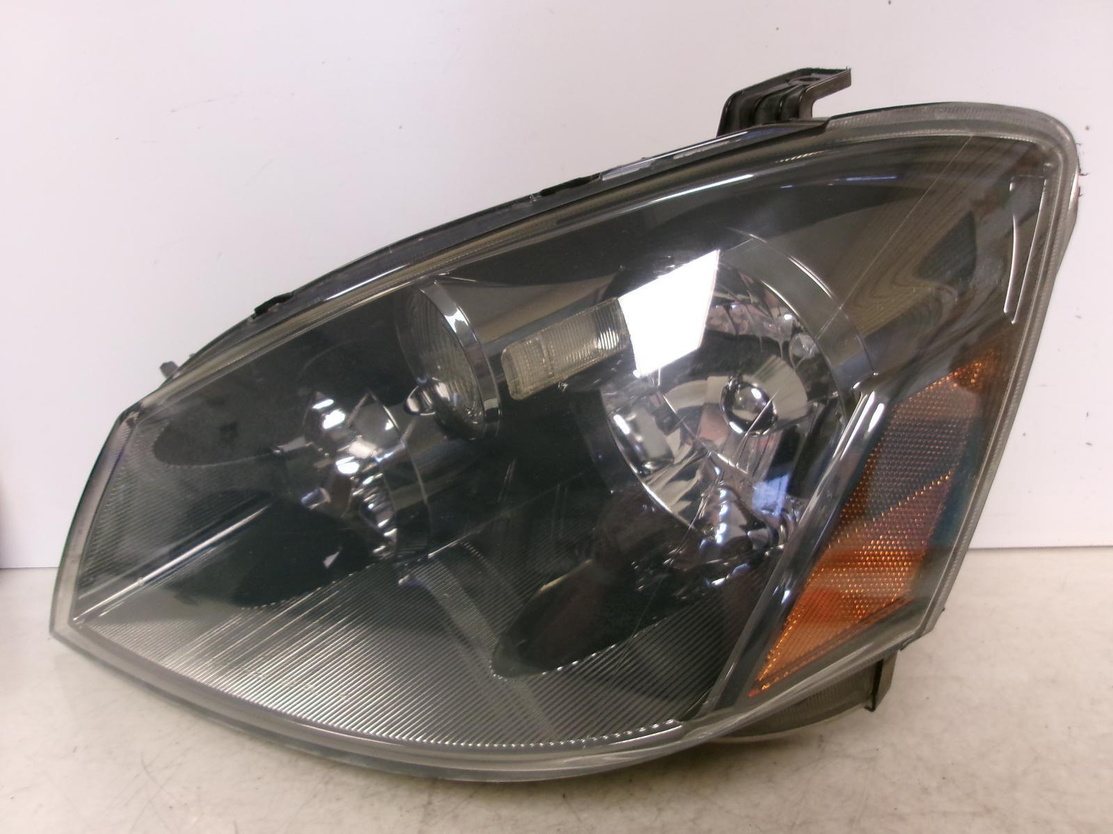 2005 2006 Nissan Altima Driver Lh Black Trim Headlight OEM