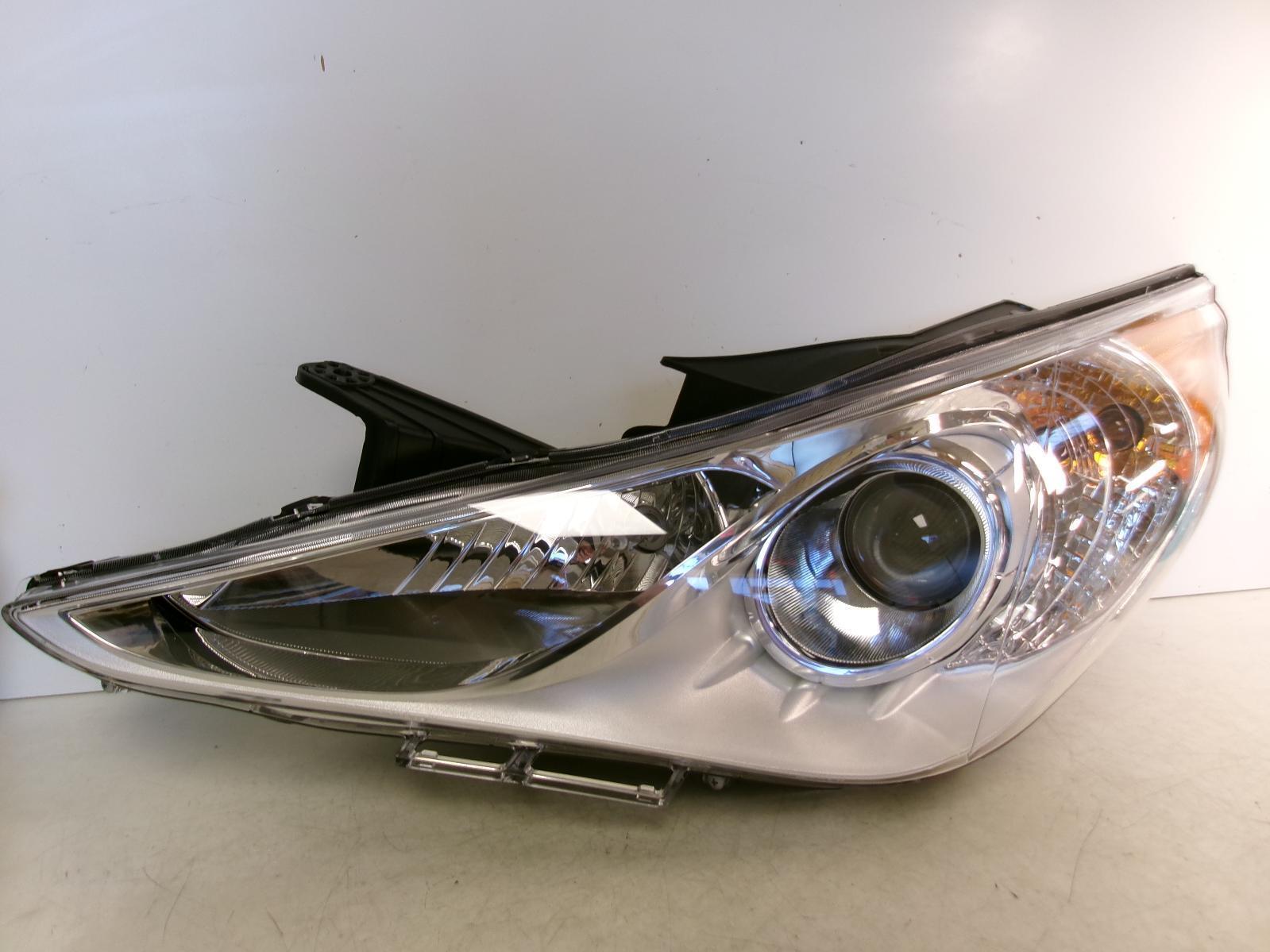 Fits 2013 Hyundai Sonata Driver Lh Halogen Headlight by TYC