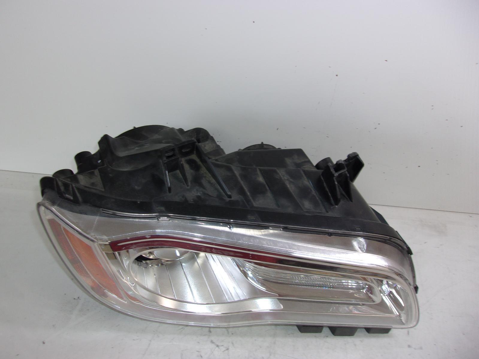 2011 2012 2013 2014 Chrysler 300 Passenger Rh Halogen Chrome Bezel Headlight OEM