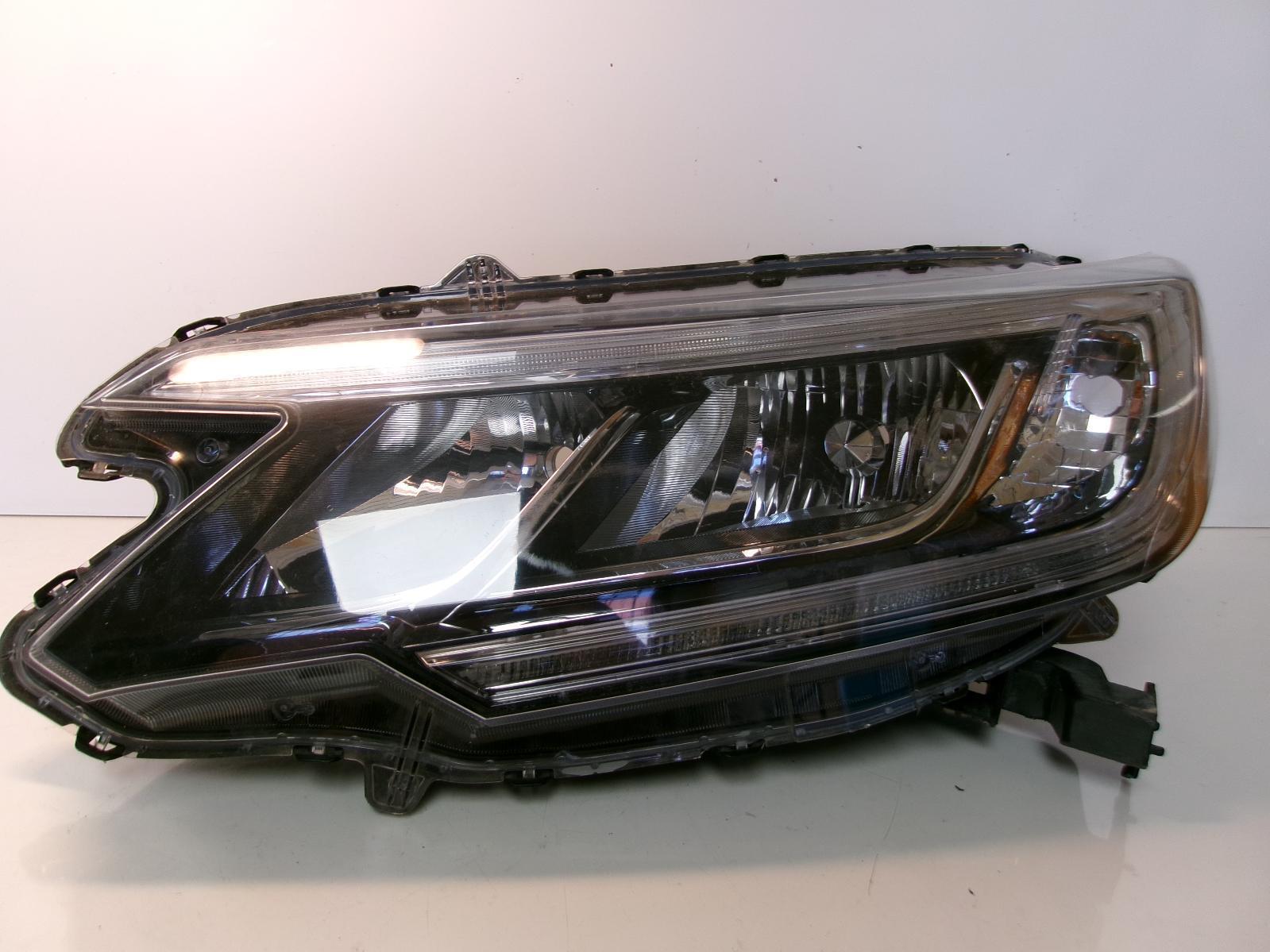 2015 2016 Honda Cr-v Driver Lh Halogen Headlight W/ Led OEM