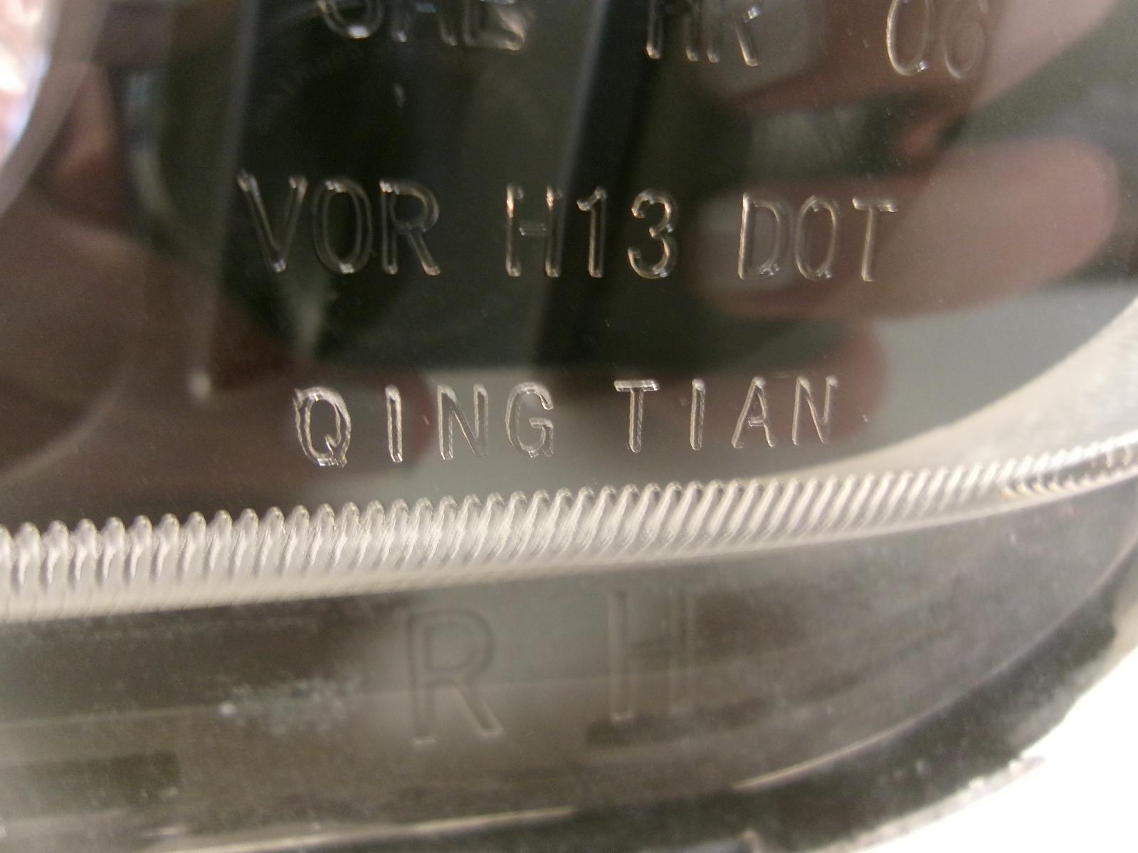 Fits 2005 2006 Ford Mustang Passenger Rh Halogen Headlight - Ding Tian