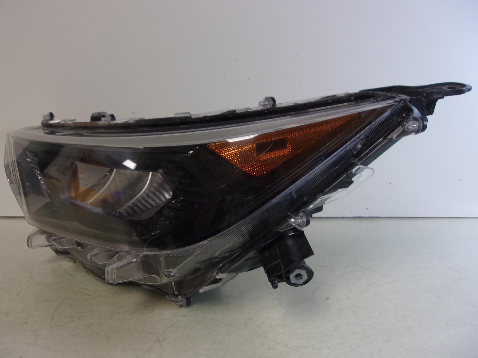 2019 2020 2021 Toyota Rav4 Driver Lh Led Headlight W/ Black Trim OEM - 0