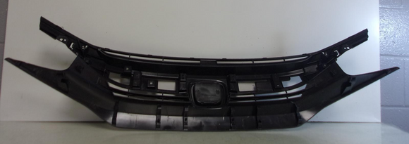 Fits 2016 2017 2018 Honda Civic Front Upper Grille