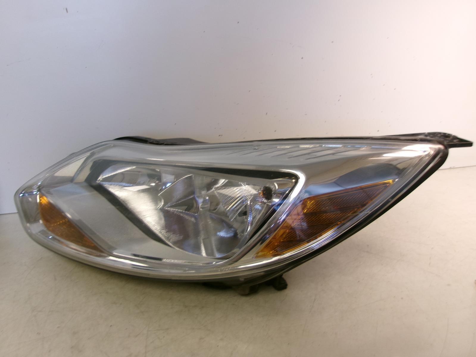 2013 2014 Ford Focus Driver Lh Halogen Chrome Headlight OEM