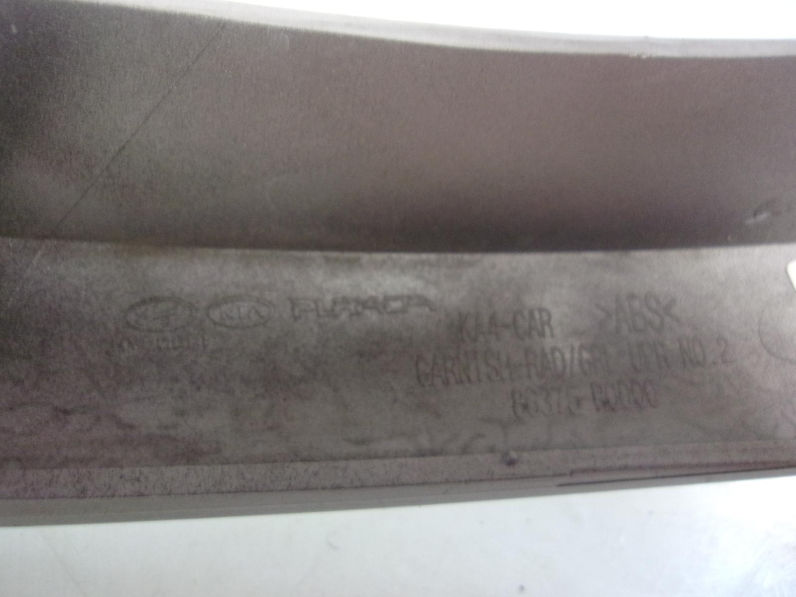2022 2023 2024 Kia Carnival Passenger RH Front Upper Molding 86378-R0000FMC OEM