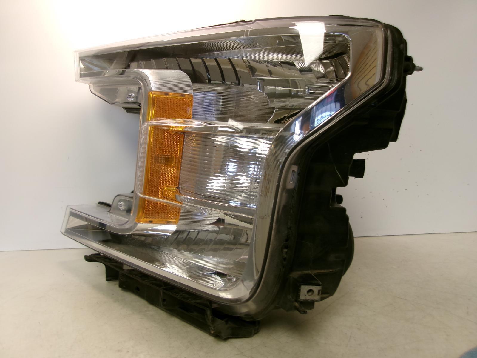 2018 2019 2020 Ford F150 Pickup Driver Lh Halogen Chrome Headlight OEM