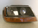 1999 2000 2001 Jeep Grand Cherokee Passenger RH Halogen Black Trim Headlight OEM-1