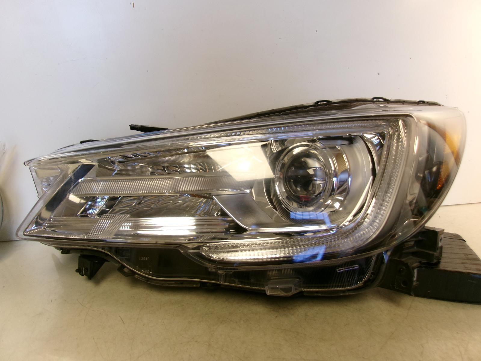 2019 2020 Subaru Ascent Driver Lh Led Chrome Trim Headlight OEM