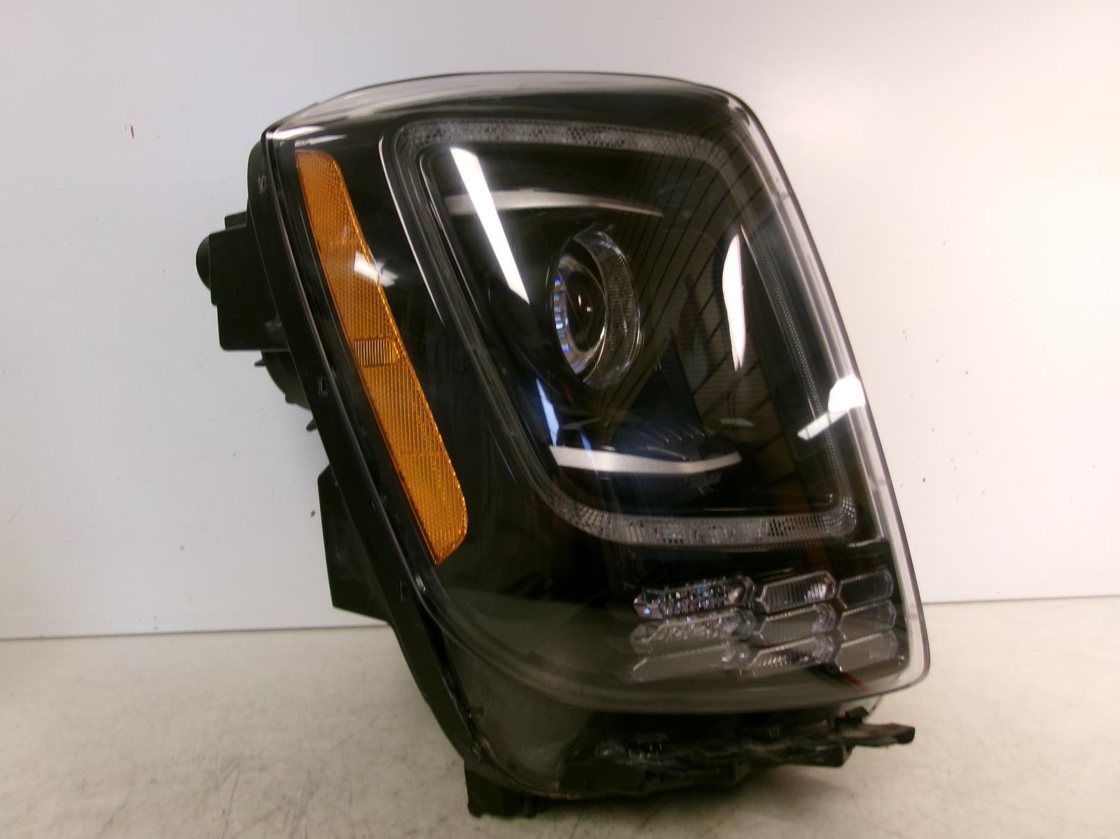 2021 2022 Kia Telluride Passenger Rh Led Headlight W/ Black Trim OEM