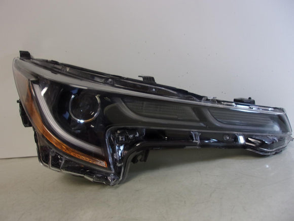 2020 2021 2022 Toyota Corolla Sedan Passenger Rh Triple Beam Headlight OEM